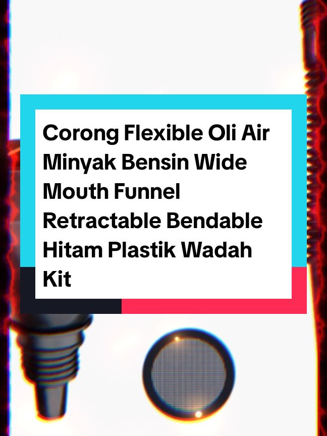 Corong Flexible Oli Air Minyak Bensin Wide Mouth Funnel Retractable Bendable Hitam Plastik Wadah Kitchenware Turun harga menjadi Rp7.999! #affiliatemarketing #fypシ゚viral #tiktokaffiliate #wibgajian #creatorsearchinsights #belilokal #shopmaster #murah 