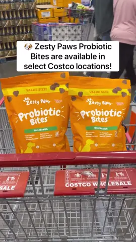 Reminder: Stock up on Probiotic Bites at select @costco locations. 👀These delicious soft chews are a great way to support a happy and healthy gut for your pup! 🐶 📷: @CostcoBuys #CostcoFinds #CostcoShopper #CostcoWholesale #CostcoDeals #PetFood #DogTreats #Dog #PetParent