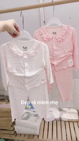 Pijama cho bé gái chất bamboo siêu mềm đẹp #pijama #baru #begai #dàitay #xuhuongtiktok #shopmekem2023 #trending #trongoisosinh 
