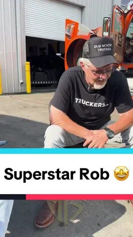 The man done turned into a superstar! 😂🫡 #truckdriver #softhands #trucker #cdldriver #oldschool #Truckingcompany #truckersoftiktok #ownerop #companydriver #truckers 