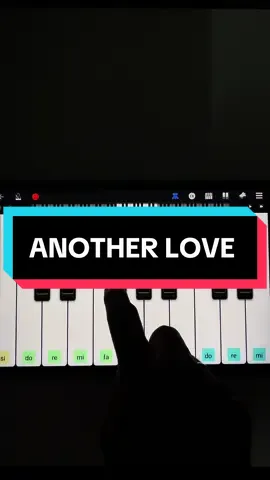 #anotherlove #musica #piano #tutorial #cover 