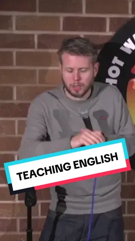 Teaching English 😂 #philchapman #hotwatercomedy #standup #fyp #funny #paulsmithcomedy #uk #foryoupage #foryou #silly #hilarious