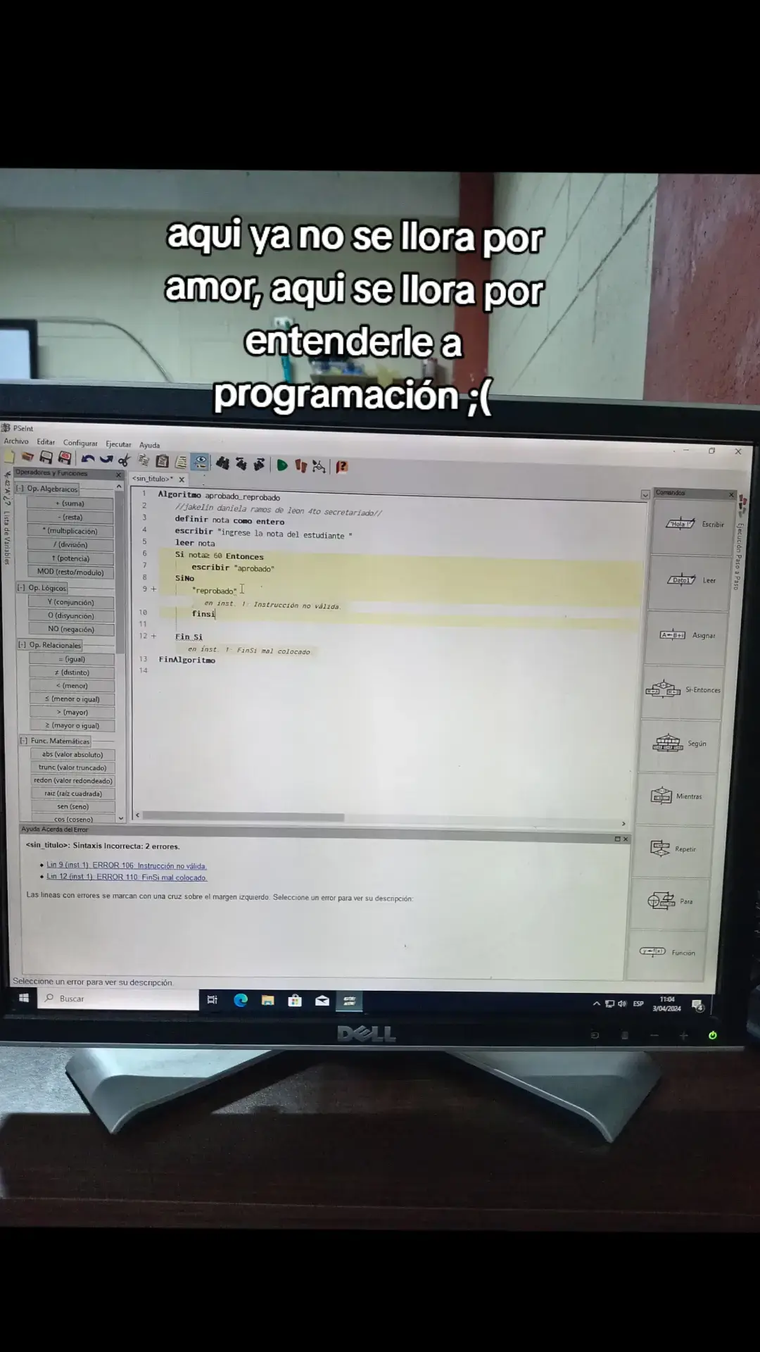 #programacion #colegio #estudiante #viral #parati 