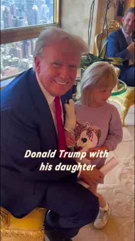 Donald Trump and his 5-year-old granddaughter Carolina have the cutest bond ever! 🥹💖 - - - - - - - - - - - #FamilyBond #CuteMoments #TrumpFamily #GrandfatherAndGranddaughter #Heartwarming #Adorable #FamilyLove #Trump2024 #SpecialMoments #FamilyFirst #FYP #Viral #Trending