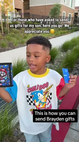 I get this question the most: HOW CAN I SEND YOUR SON A GIFT 🎁 well here ya go😊  #singlemoms  #geegeeandbrayden  #queenngee 