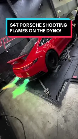 SHE LIT FR… 🥵 #stage4tuning #s4t #porsche #dyno #cartuning #cars #supercars #automotive #foryoupage #fy 