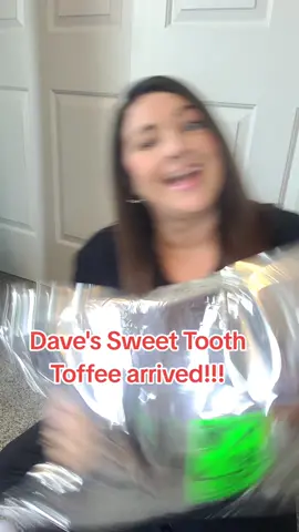 Dave's Sweet Tooth Toffee finally arrived!   Get ya some.