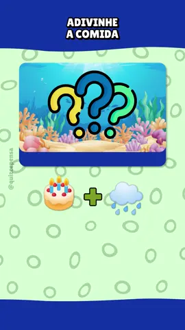 Adivinhe a comida pelos emojis. #quiz #adivinha  #comidas  #desafio #emojis 
