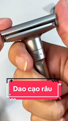 Dao cạo râu truyền thống, cổ điển, 6 nấc cạo sát có thể điều chỉnh #daocaorau #caorau #LIVE #LIVEhighlights #TikTokLIVE 