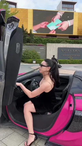 girl driving supercar mclaren. #supercar #trend #foryou #girls #mclaren 