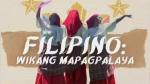 Our entry for our school's vlogging contest that placed fourth🫡. for context this video was dedicated for the buwan ng wika with a theme Filipino: Wikang Mapagpalaya. Noise may be heard in every clip because we are still amateurs. 🙏#fyp #fypシ #fypシ゚viral #buwanngwika #filipinowikangmagpalaya 