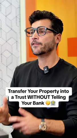 Use this strategy to transfer your property into a trust without triggering any alarms with your bank. Follow for daily tips on mortgages and the home-buying process!  #assetprotection #privatetrust #asset #homebuyers #homebuyer  