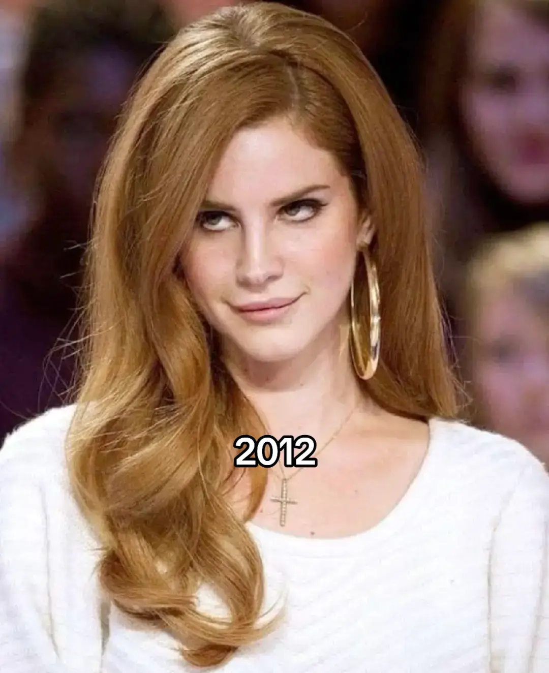 lana del rey 2012 × lana del rey 2024. | #lanadelrey 