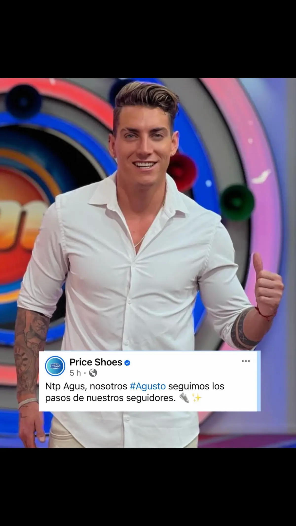 #PriceShoes le responde a #Agustin 🚨🏠🇲🇽👟  Luego de que Agustín rechazara los tenis de Price Shoes que le enviaron de regalo en #LCDLFMX, la empresa se pronunció mediante sus redes sociales: “Amamos tanto nuestros tenis, que nos emocionamos cuando ‘alguien’ quiere compartirlos, pero si no te gustaron no te preocupes, sabemos que los pies tienen opiniones propias”. “Ntp Agus, nosotros #agusto seguimos los pasos de nuestros seguidores”.