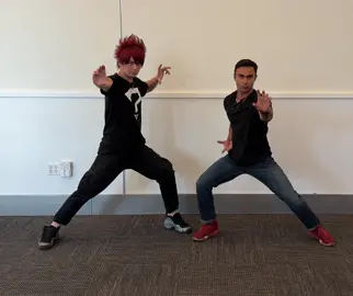 One of my highlights from PMC was getting to morph with Go-onger red @yasuhisa_furuhara0813 !! @tokuspirits @officialpowermorphicon #powerangers #dinocharge #redrangers #goonger #rpm @tokuspiritsofficial @Official Power Morphicon 