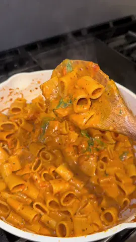 Red sauce pasta! I love me a good bowl of pasta 😍 this was absolutely divine! Hope you all get to try out one of my favorite comfort foods! Spicy Rigatoni 😍 #comfortfood #redpasta #redsaucepasta #spicyrigatoni #spicypasta #rigatoni #pasta #pastatiktok #easydinner #easydinnerideas #DinnerIdeas #dinnerrecipe #pastalover 