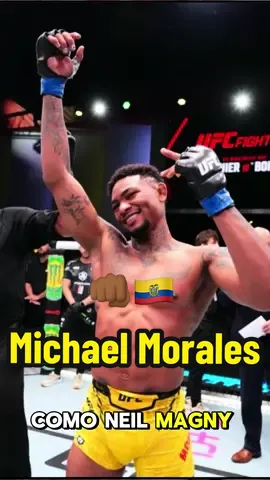 Ganó #MichaelMorales 🙌🏻🇪🇨 #UFC #Ecuador 