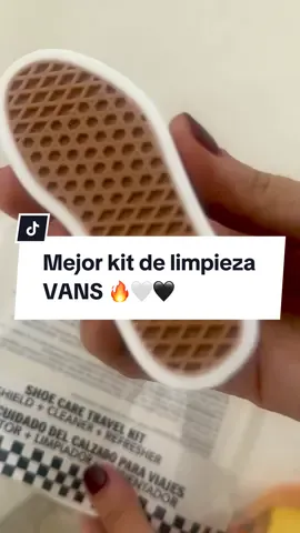 El mejor kit de limpieza de tenis 🤍🖤@vans #Vans#offthewall#tenis#sneakers#sneakercleaning#tenis#sneakers#sneakerhead#viraltiktok#viralvideo#fyp 