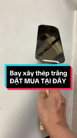 Trả lời @HTAK778899 Bay xây dựng thép trắng chống rỉ, rèn nguyên khối siêu bền #bayxaydung #dodungtienich 