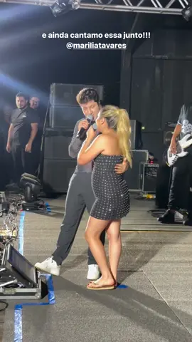 Hugo Henrique e Marília Tavares cantam a música mala 🧳 juntos🥹@Hugo Henrique @Marília Tavares 