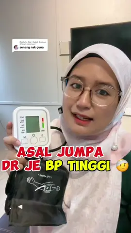 Replying to @Zira | Kakak Borong China okey gais, jom cakn dengan kesihatan diri anda okey! beli 1 dapat monitor bp dekat rumah. #bloopresuremonitor #bpmonitor #cekdarahtinggi 