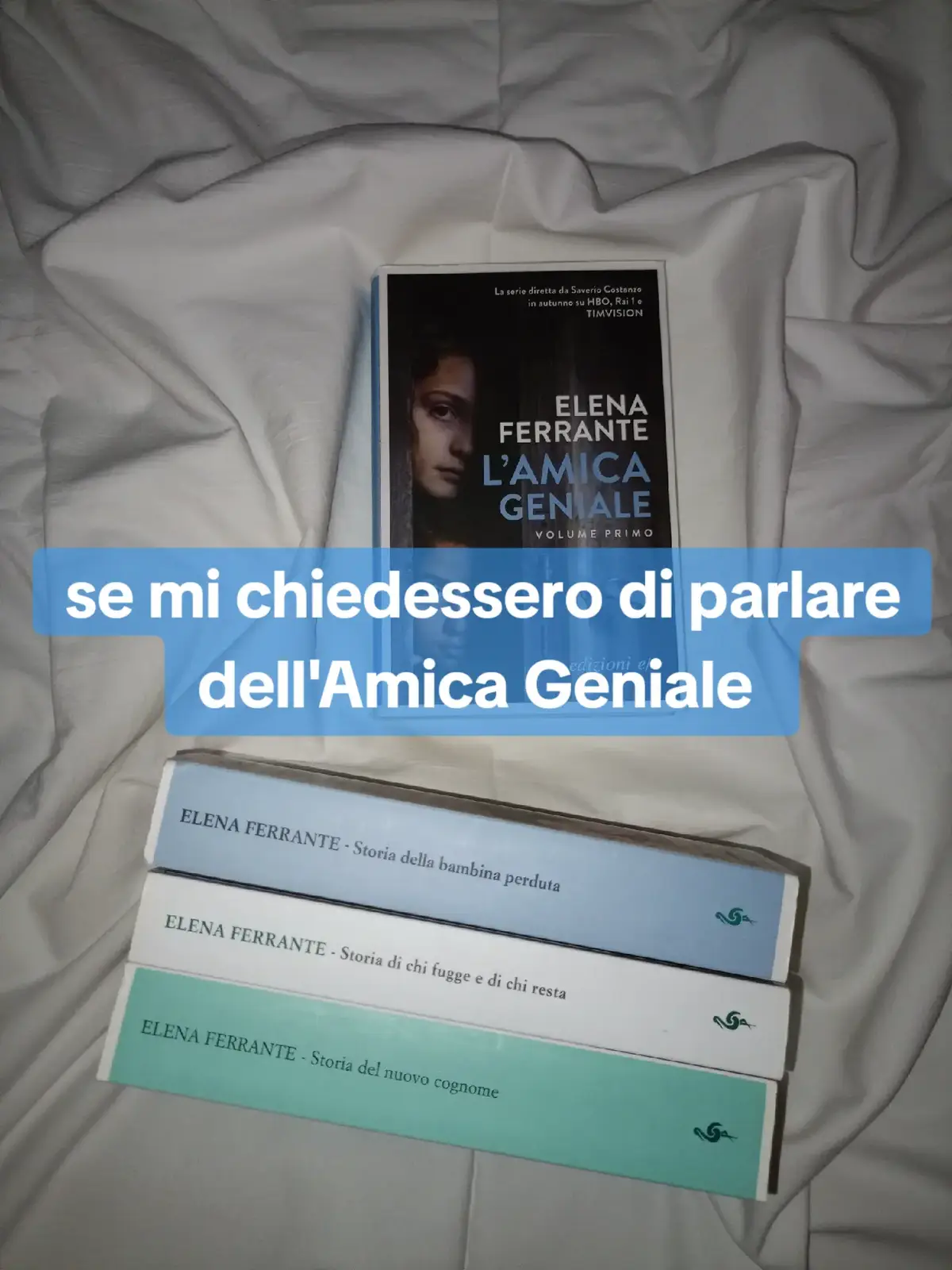 Le parole non bastano a descrivere l'amore che provo verso questa serie di libri. Fa fisicamente male.  #booktokitalia #BookTok #bookworm #bookrecommendations #bookreview #bookobsessed #bookcommunity #bookclub #bookblogger #edizionieo #libridaleggere #libriconsigliati #ticonsigliounlibro #consiglidilettura #lamicageniale #elenaferrante #mybrilliantfriend 