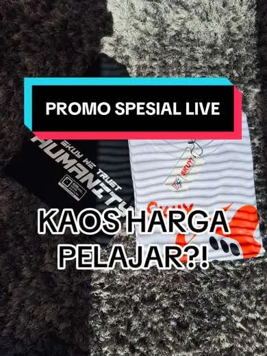 kaos sekeren ini bisa dibanting harganya di live dong ‼️ #skuy #wetrust #wibgajiansale #promo #OOTD #wetrust 