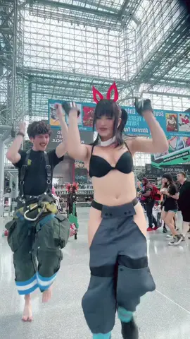 fire force at anime nyc 😎🔥 @Nathan._.Shine 