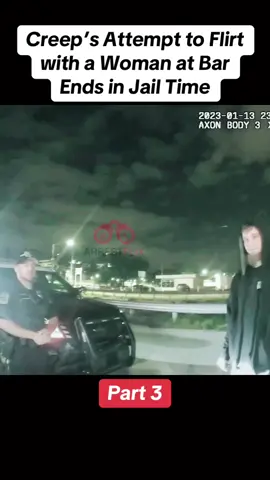 Creep’s Attempt to Flirt with a Woman at Bar Ends in Jail Time #cops #police #policeofficer #policeoftiktok #copsoftiktok 