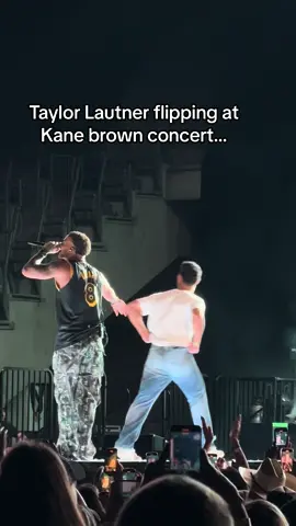Seeing this wasnt on my 2024 bingo card but i was SOOO here for it @Kane Brown had such an amazing show and @Taylor Lautner showed out with the flips and the tricks 
