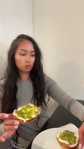 Costco bagels are top tier #eatingshow #foodtiktok #mukbangeatingshow #dailyvlog 