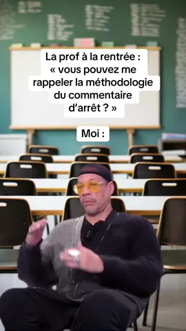 Par contre je peux lui dire à combien était l’indice UV à St Tropez 😅…#pourtoi #foryou #rentree #commentairedarret #droit #law #ucly #humour #drole #joeystarr #prof #methodologie #memedroit #CapCut 