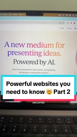 Create quality powerpoint presentations in seconds using AI. Best part is you can edit everything to make it your own #powerfulwebsites #websitesyouneed 