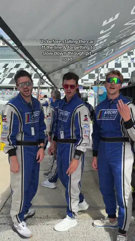 Found out we are not made to be race car drivers