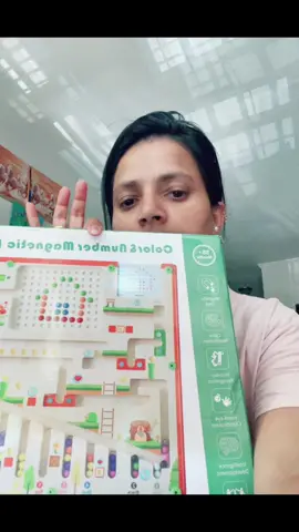 Color&number Magnetic Maza#kids #fun #puzzles #magnetic #tiktokshop #foryoupage 