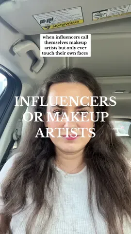 I’m a hater to my core sry ((makeup artists go through a lot of training and real life work experience to claim this title 🤭)) #makeupartist #promua #influencersinthewild #deinfluencing #professionalmakeupartist #influencers 