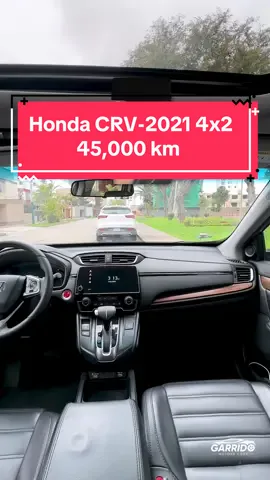 🚘 Se vende Honda CR-V 2021 4X2 en excelente estado. Bajo kilometraje, sin accidentes, mantenimiento al día. Ideal para familia o uso diario. Contactar para detalles. #garridomotors #seminuevo #autos #fyp #viral #parati 