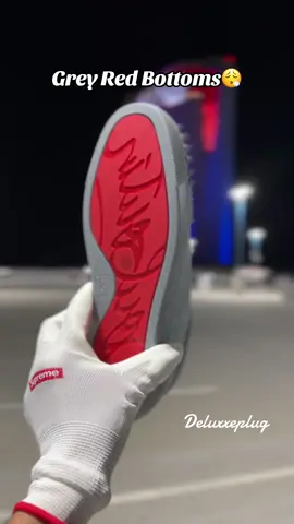 All Grey Red Bottoms😮‍💨#creatorsearchinsights #fyp #foryoupage #paratii #shoes #designer #zapatos #christianlouboutin #redbottoms #alucin #belico #alucines📿🧿🙈 #buchon #blowthisup #designershoes #luxuryshoes #suelaroja #viral 