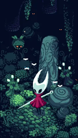 créditos a @pixelhoo este vídeo es para quienes lo querían poner como fondo de pantalla #livewallpaper #hollowknight 