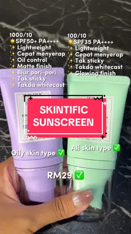 Grab cepat! tengah ada sale ni 😍 #skintific #sunscreen 