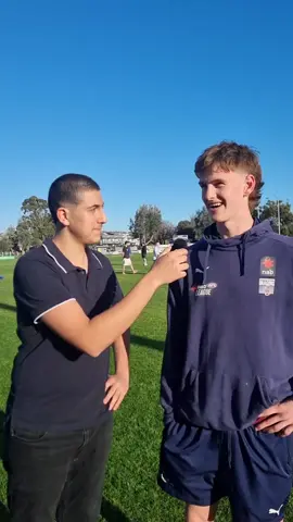 Interview with 2025 AFL Draft prospect Luke Trainor #afl #sport #media #viralvideos #viral #social #socialmedia #viralreels #instagood #instagram #fyp #foryou #chat #podcast #football #footballer #young #star #defender #tiktok #interview #vfl #melbourne #draft #talent #sign #australia #athlete #fans #journalism #journalist #xyzbca @afl @Sandringham Dragons 🏆 @Baseline Footy @NAB League @Luke Trainor 