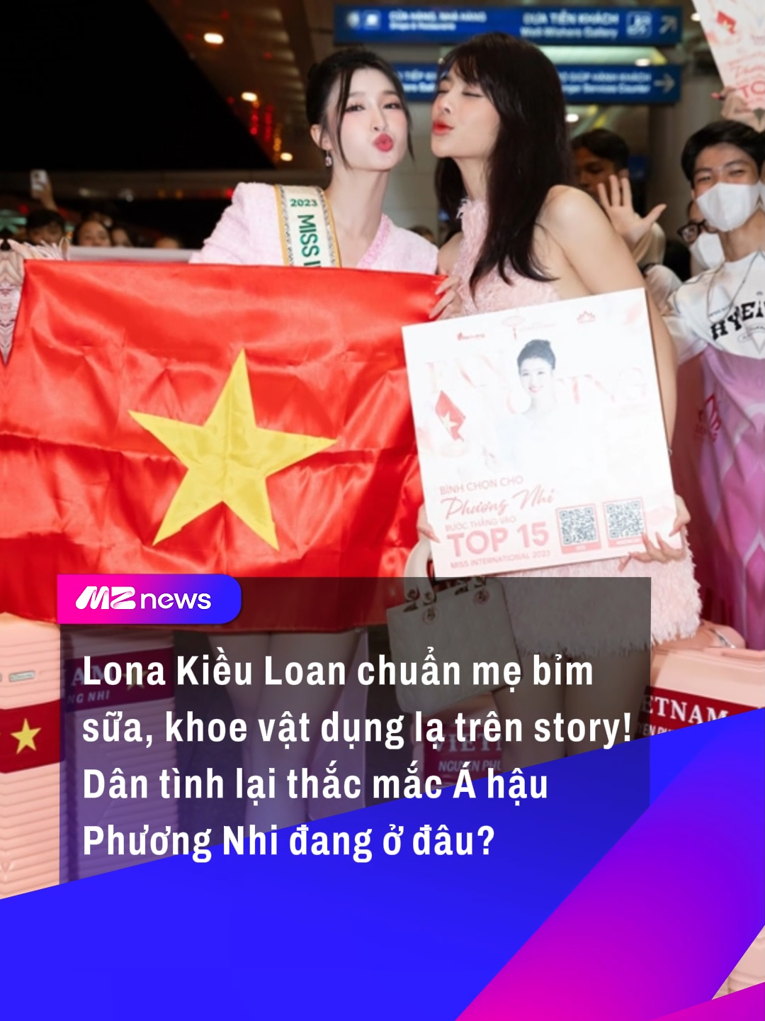 Thì cũng chúc mừng chị đi #mznews #mznetwork #tintuc #tintuc24h #trending #trendingsound #viralvideo #tiktok #tiktoknewss#lonakiềuloan #missworldvietnam