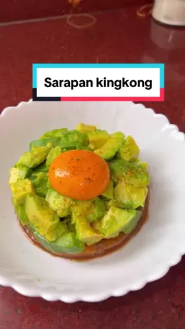 Kalau kalian biasa sarapan apa?😡 Kingkong satu ini agak laen