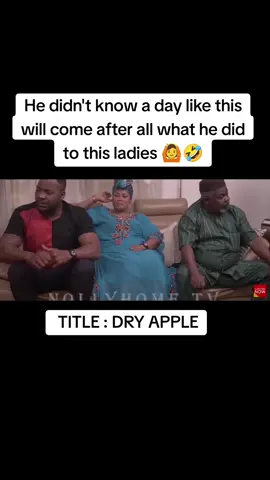 He didn't know a day like this will come after all what he did to this ladies 🙆🤣#dryapplemovie #viral #nollywoodmovies 