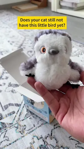 Does your cat still not have this little bird yet?#catvideos #cattoys #catsoftiktok #kittycat #potaroma 