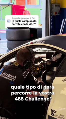Risposta a @Fioi La nostra 488 Challenge compete sia nelle gare di tipologia sprint che nelle gare di tipologia endurance Il 16 Giugno abbiamo avuto piacere di intervistare Federico per chiedere alcune info! #488challengeevo #cigt #essereferrari 
