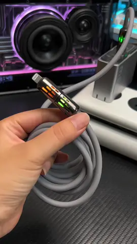 Cáp sạc rgb hỗ trợ sạc nhanh mới, tương thích nhiều thiết bị #capsacnhanh #capsac4in1 #capsac4trong1 
