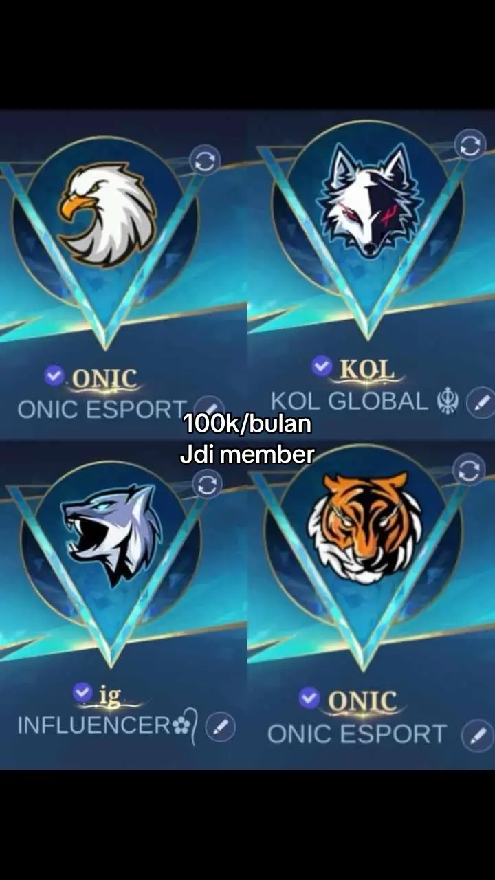 Biar akun mu ganteng ada centang birunya di Mobile Legends