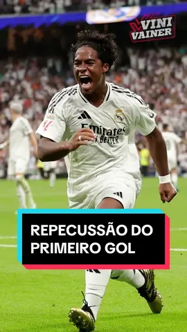 Imprensa se rende após primeiro gol de Endrick pelo Real Madrid #endrick #realmadrid #TikTokEsportes 