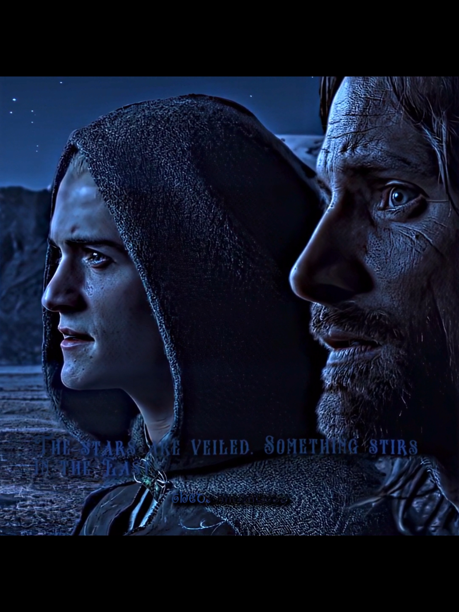 Remake of my old edit💙✨ #aragorn #legolas #lotr #thelordoftherings #orlandobloom #viggomortensen 